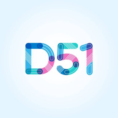 harf ve rakam logo D51