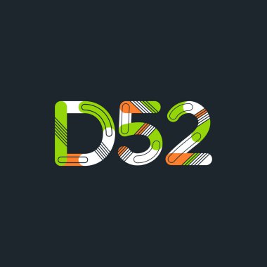 harf ve rakam logosu D52