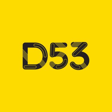 harf ve rakam logo D53