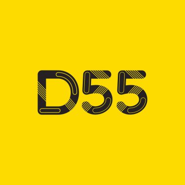 harf ve rakam logosu D55