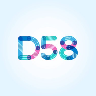 harf ve rakam logosu D58