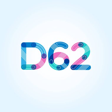 harf ve rakam logo D62