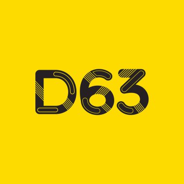 harf ve rakam logo D63