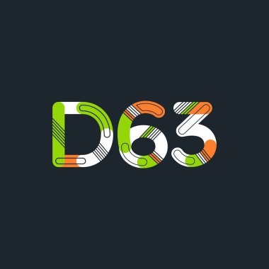 harf ve rakam logo D63