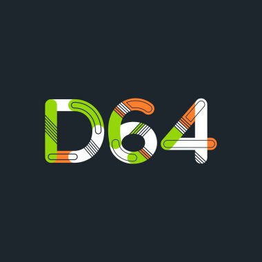 harf ve rakam logosu D64