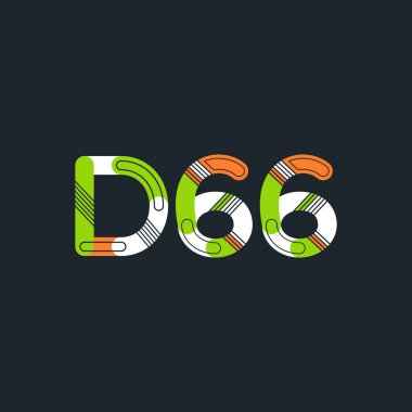 harf ve rakam logosu D66