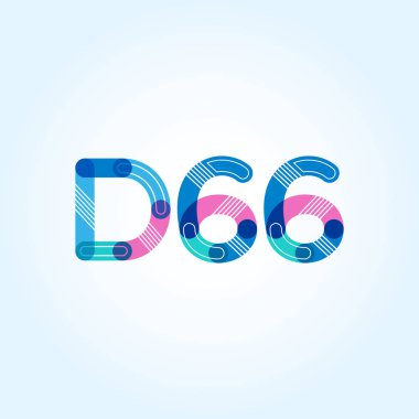 harf ve rakam logosu D66