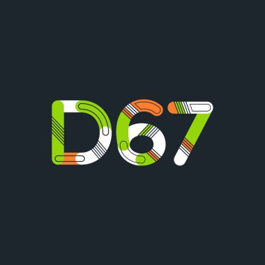 harf ve rakam logosu D67