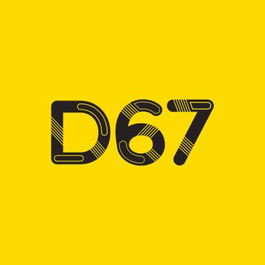 harf ve rakam logosu D67