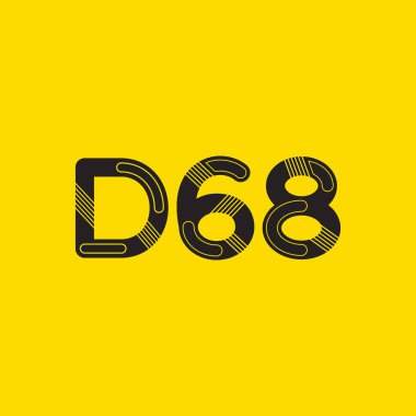harf ve rakam logo D68