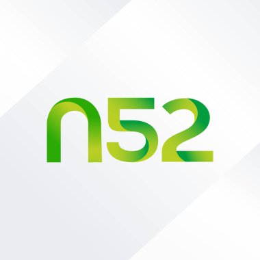 Ortak mektup ve sayı logosu N52