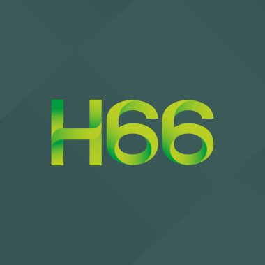Ortak mektup ve sayı logosu H66