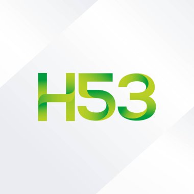 Ortak mektup ve sayı logosu H53