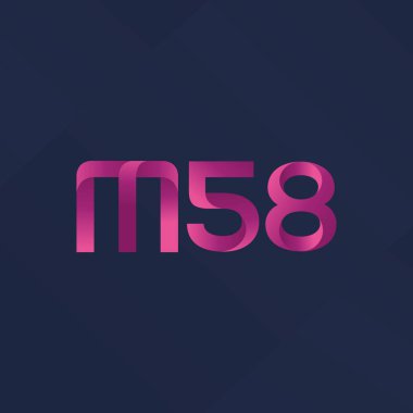 Ortak mektup ve sayı logosu M58