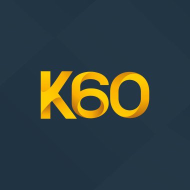 Ortak mektup ve sayı logosu K60