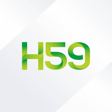 Ortak mektup ve sayı logosu H59