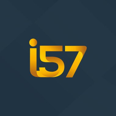 Ortak mektup ve sayı logosu I57