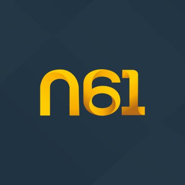 Ortak mektup ve sayı logosu N61