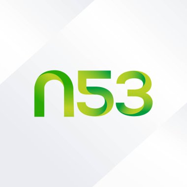 Ortak mektup ve sayı logosu N53