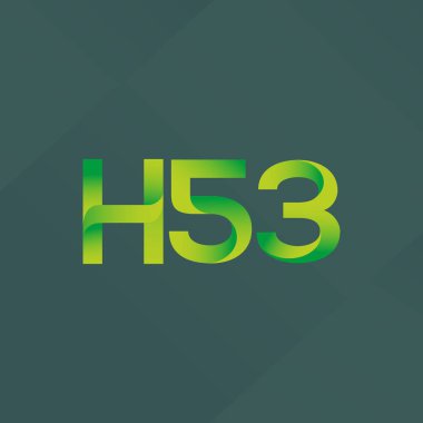 Ortak mektup ve sayı logosu H53