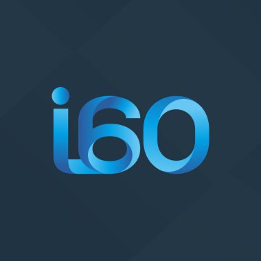 Ortak mektup ve sayı logosu I60