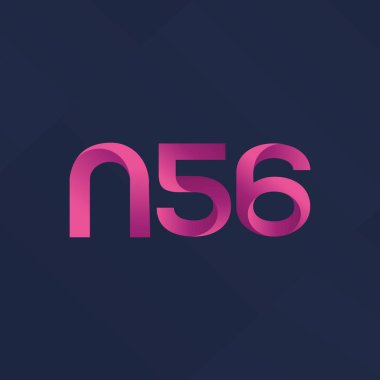 Ortak mektup ve sayı logosu N56