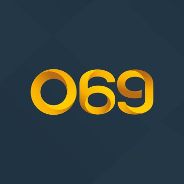 Ortak mektup ve sayı logosu O69