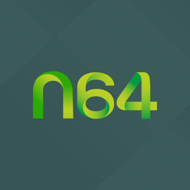 Ortak mektup ve sayı logosu N64