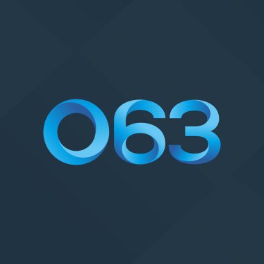 Ortak mektup ve sayı logosu O63
