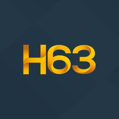 Ortak mektup ve sayı logosu H63