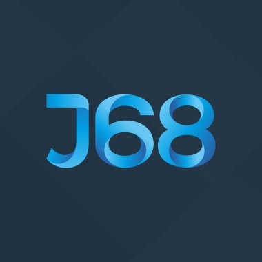 Ortak mektup ve sayı logosu J68