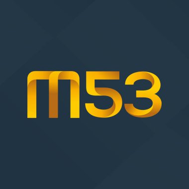 Ortak mektup ve sayı logosu M53