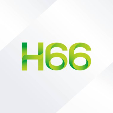 Ortak mektup ve sayı logosu H66