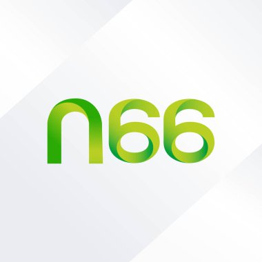Ortak mektup ve sayı logosu N66