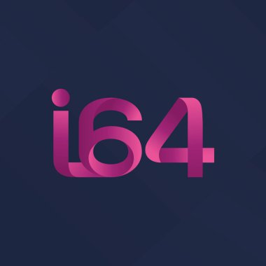 Ortak mektup ve sayı logosu I64