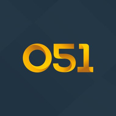 Ortak mektup ve sayı logosu O51