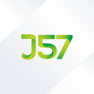 Ortak mektup ve sayı logosu J57