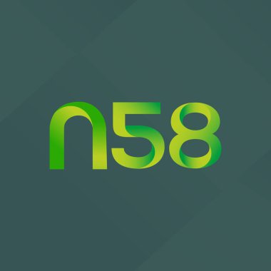 Ortak mektup ve sayı logosu N58