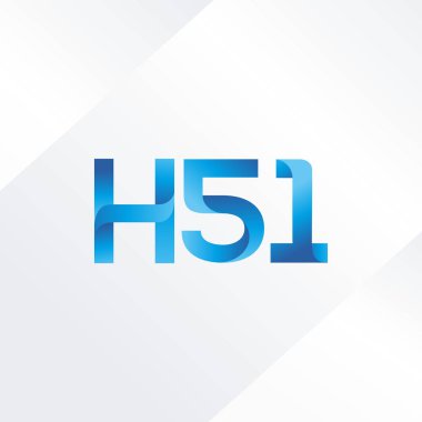Ortak mektup ve sayı logosu H51