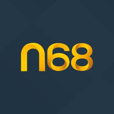 Ortak mektup ve sayı logosu N68