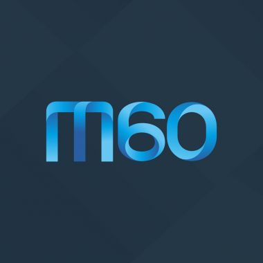 Ortak mektup ve sayı logosu M60