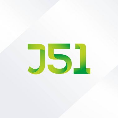 Ortak mektup ve sayı logosu J51