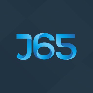 Ortak mektup ve sayı logosu J65