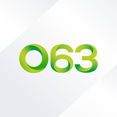 Ortak mektup ve sayı logosu O63