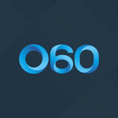 Ortak mektup ve sayı logosu O60