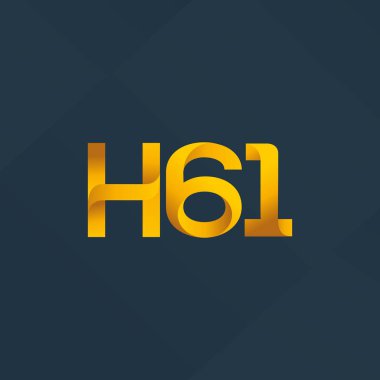 Ortak mektup ve sayı logosu H61