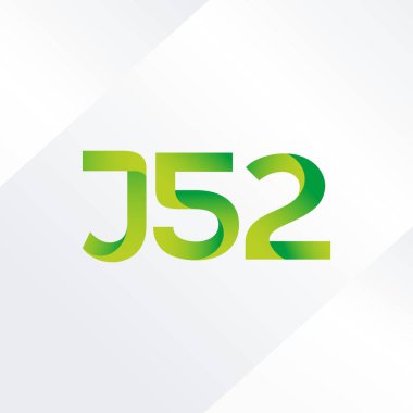 Ortak mektup ve sayı logosu J52