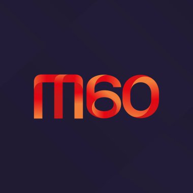 Ortak mektup ve sayı logosu M60