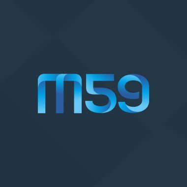 Ortak mektup ve sayı logosu M59