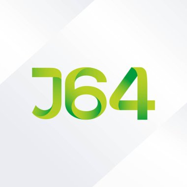 Ortak mektup ve sayı logosu J64
